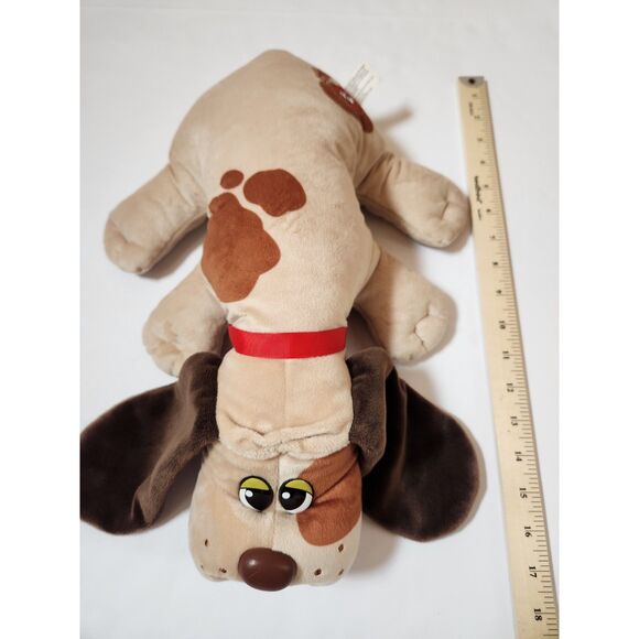 Pound Puppies brown spotted dog stuffed animal Basic Fun Inc - Picture 9 of 9